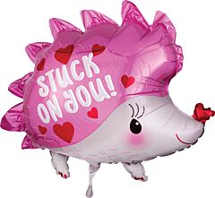 STUCK ON YOU HEDGEHOG 26" MYLAR