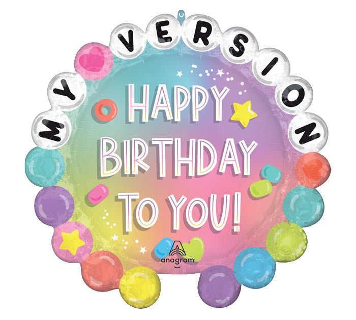 FRIENDSHIP BALL HBD 26" MYLAR