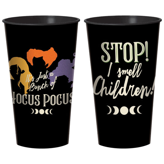HOCUS POCUS 32 OZ PLASTIC CUPS