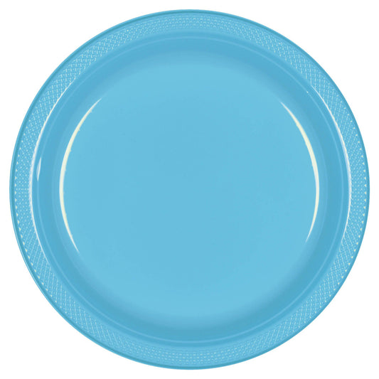 10 1/4" PL PLATES CARIBBEAN BLUE