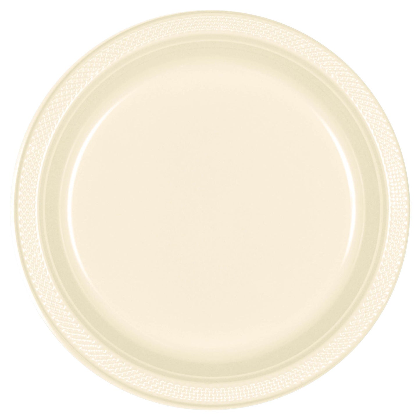 10 1/4" PL PLATES VANILLA CREME