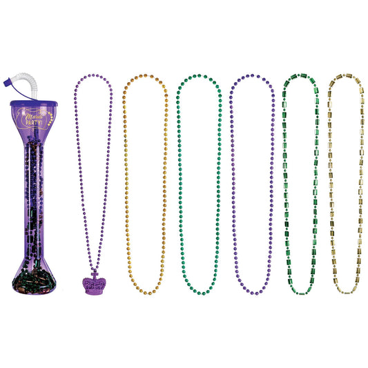 MARDI GRAS PARTY KIT CUP