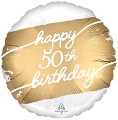 GOLDEN AGE 50 18" MYLAR