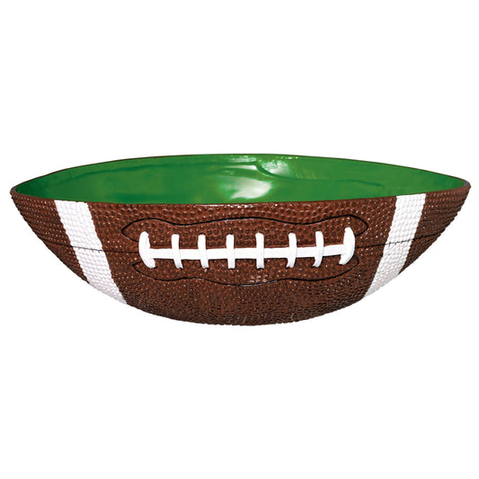 FOOTBALL SHAPED SNACK BOWL