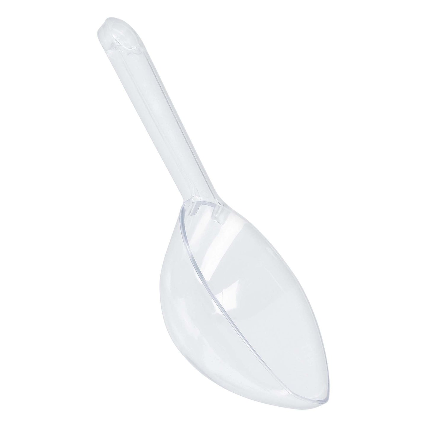 PLASTIC SCOOP - CLEAR
