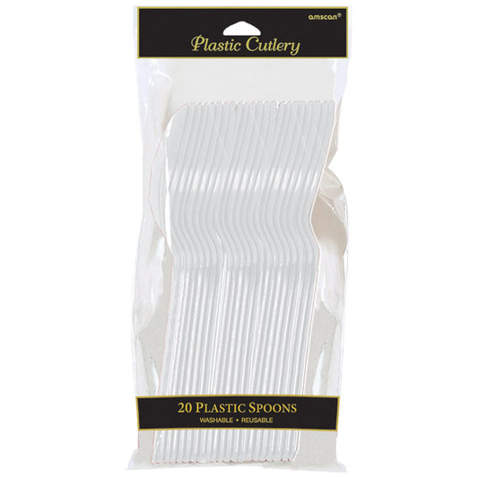CLEAR PLASTIC SPOONS
