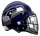 NFL SEAHAWKS HELMET 21" MYLAR