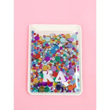 SORORITY CONFETTI PHONE WALLET