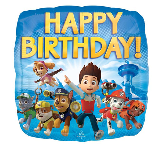 PAW PATROL HBD 18" MYLAR