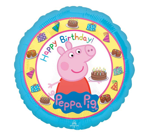 PEPPA PIG BIRTHDAY 18" MYLAR