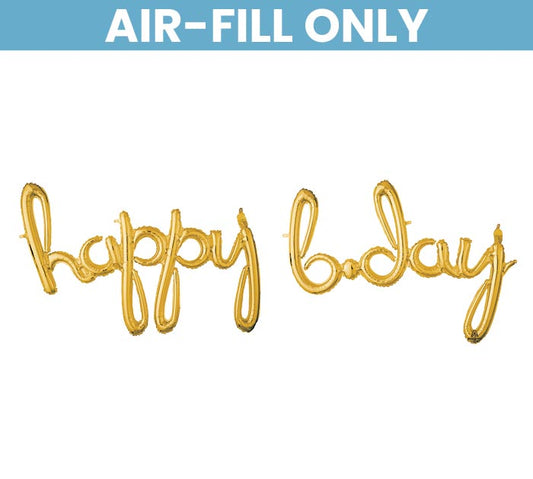 HAPPY BDAY GOLD PHRASE-AF