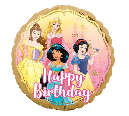 HBD DISNEY PRINCESS 18" MYLAR
