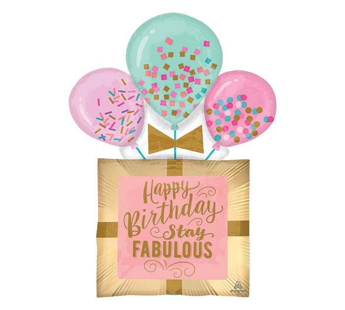 FABULOUS BDAY GIFT 32" MYLAR