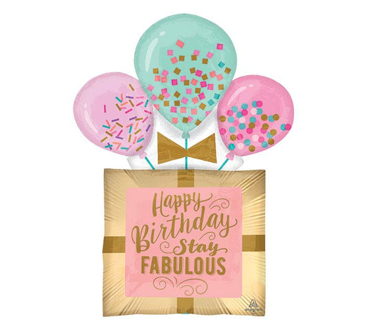 FABULOUS BDAY GIFT 32" MYLAR