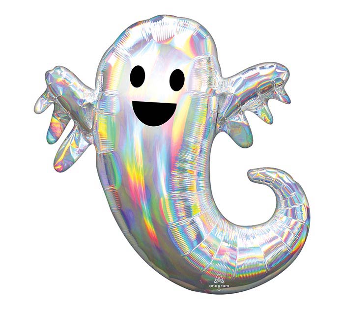 IRID HALLOWEEN GHOST 28" MYLAR