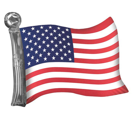 USA FLAG 27" MYLAR