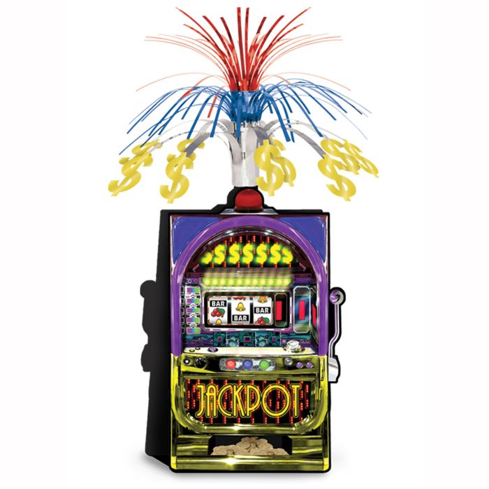SLOT MACHINE CENTERPIECE