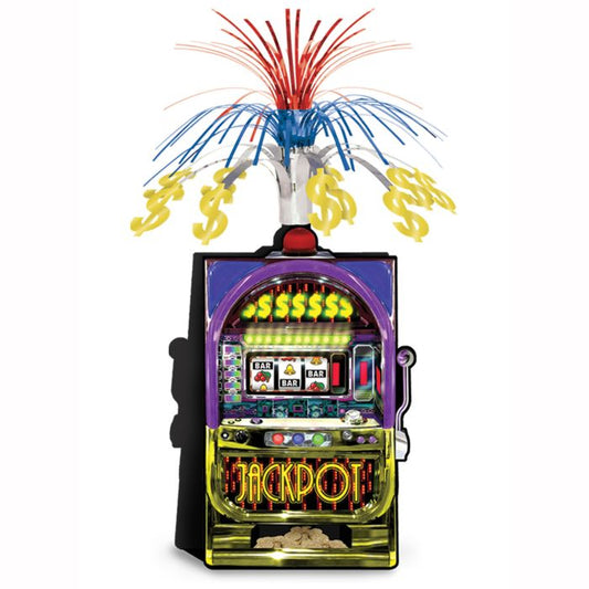 SLOT MACHINE CENTERPIECE