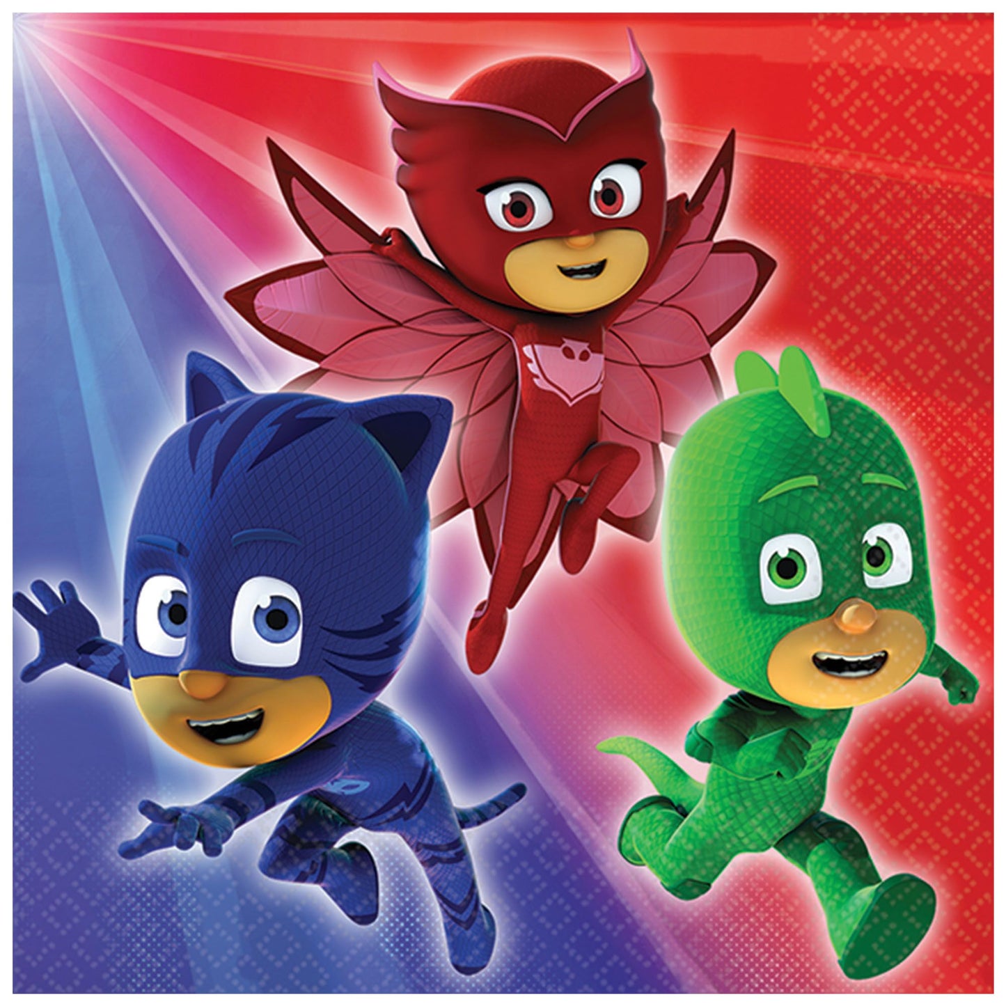 PJ MASKS BEVERAGE NAPKINS