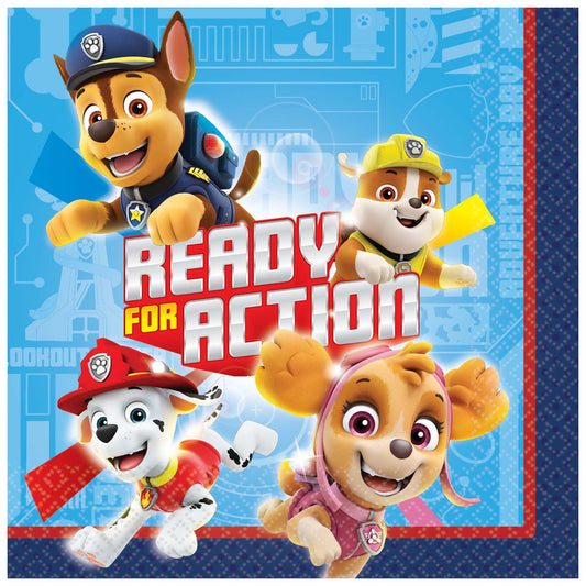 PAW PATROL BEVERAGE NAPKIN BOY