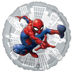 SPIDERMAN GREY 18" MYLAR