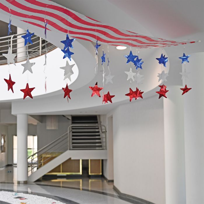 STARS & STRIPES CEILING DECOR
