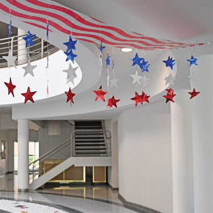 STARS & STRIPES CEILING DECOR