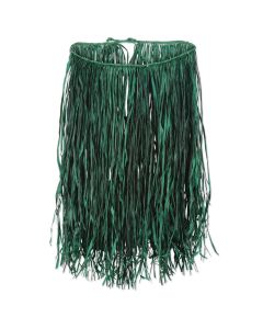 ADULT GREEN RAFIA SKIRT