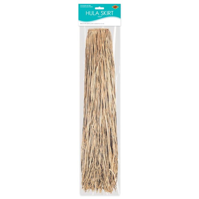 ADULT NATURAL RAFIA SKIRT