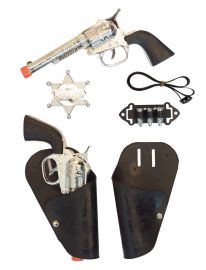 WILD WEST PLAYSET KIDS HOLSTER/GUNS