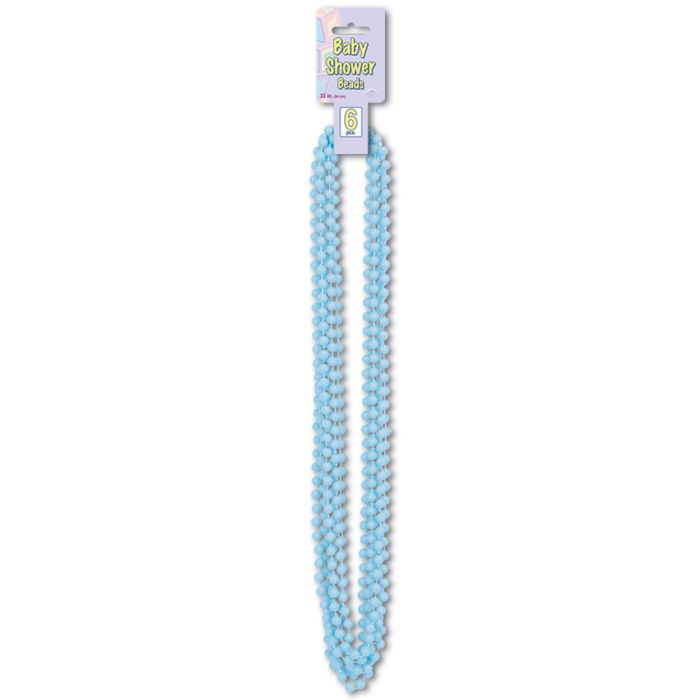 LIGHT BLUE PARTY BEADS