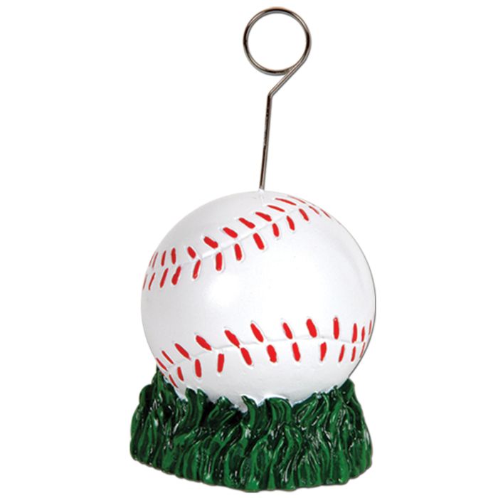 BASEBALL BALLOON/PHOTO HOLDER