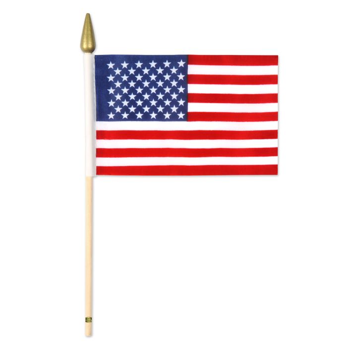 AMERICAN FLAG FABRIC 1CT