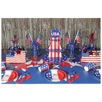 AMERICAN FLAG FABRIC 1CT