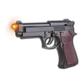 PISTOL W/ LIGHTS & SOUND BLK