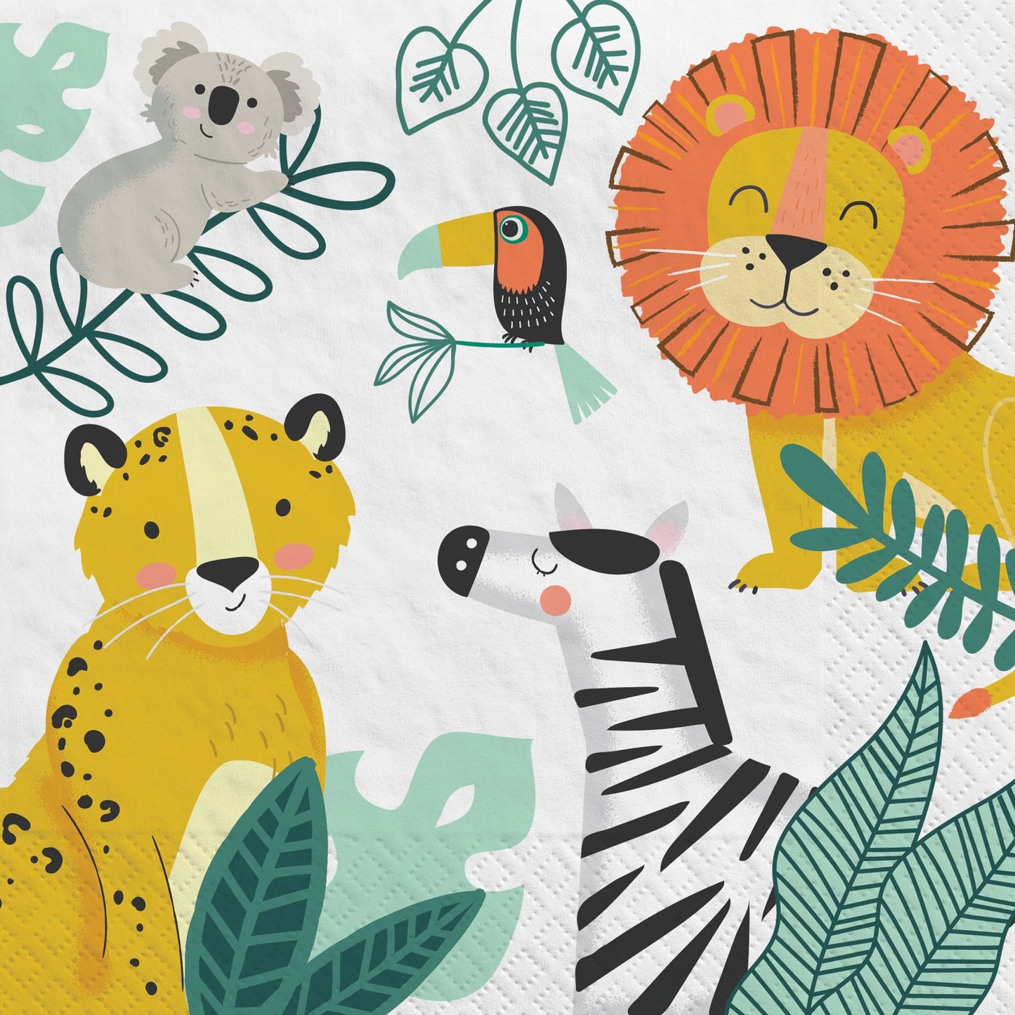 GET WILD LUNCHEON NAPKINS