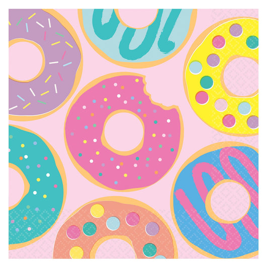 DONUT PARTY LUNCHEON NAPKINS