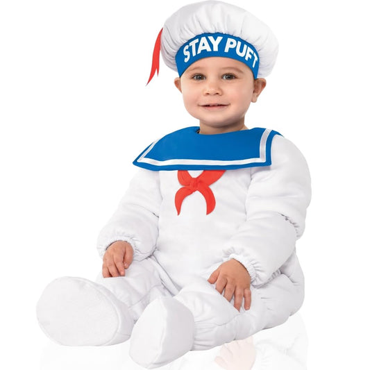 GHOSTBUSTERS STAY PUFT COSTUME INFANT 3-6MO