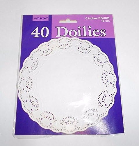 6" WHITE DOILIES