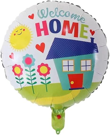 WELCOME HOME SCENE 18" MYLAR