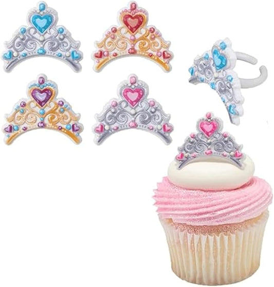 CROWN JEWELS CUPCAKE RINGS
