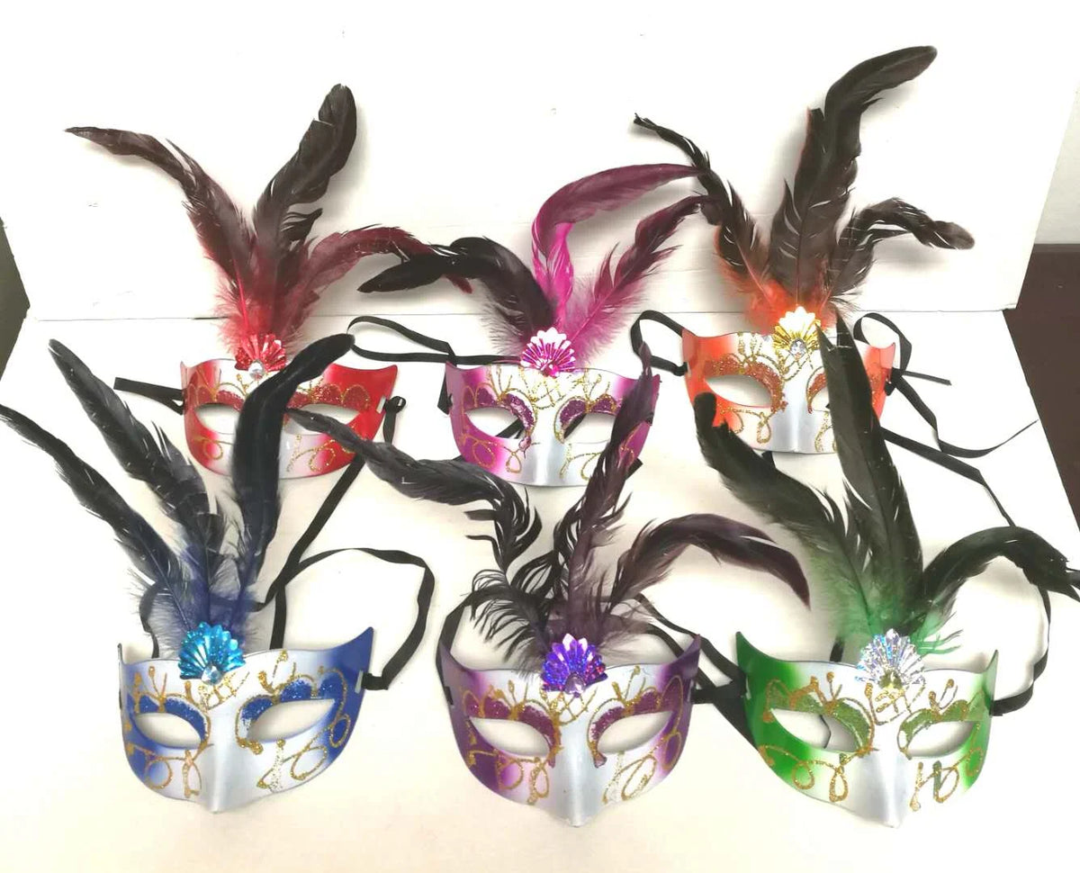 PARTY MASKS ASST COLORS