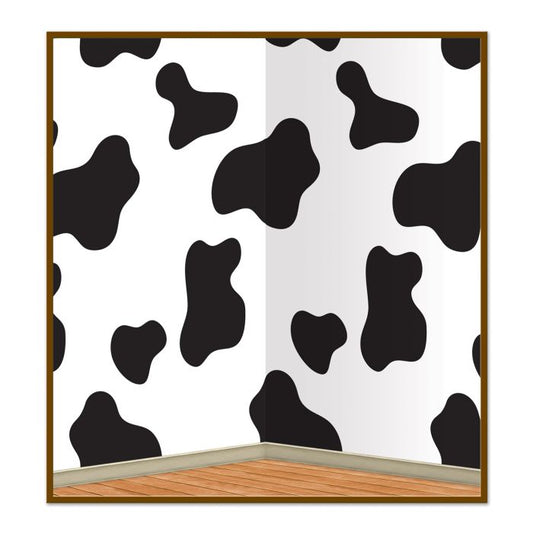 COW PRINT BACKDROP