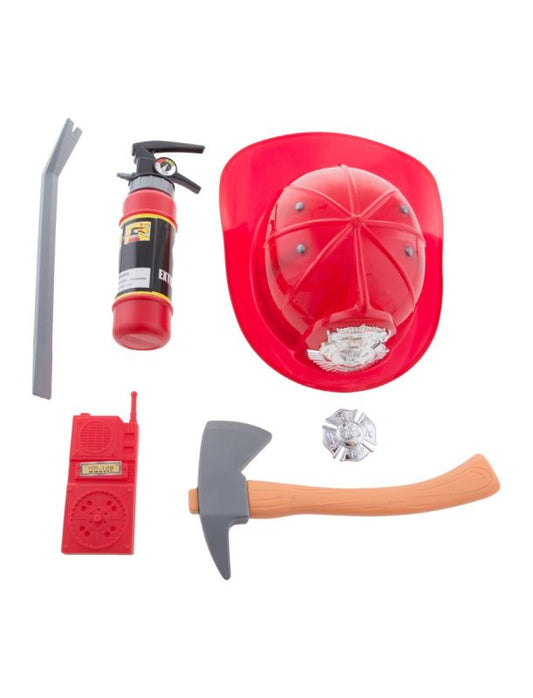 FIREMAN PLAYSET 6PC