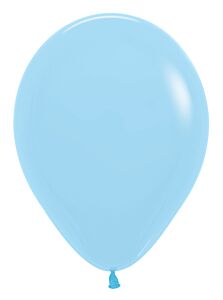 11" PASTEL MATTE BLUE LTX 25CT