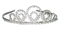 FAUX DIAMOND METAL CROWN