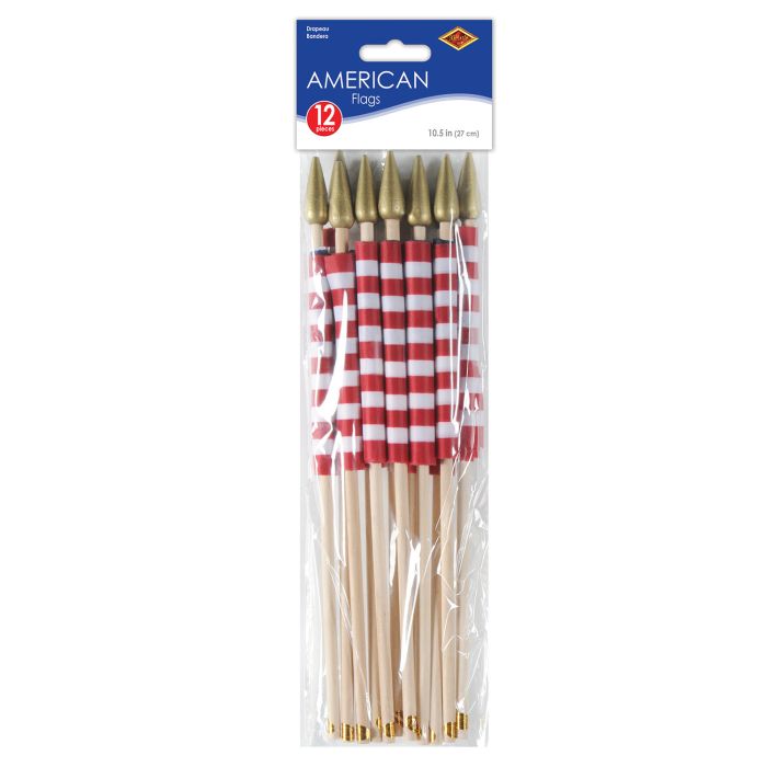 AMERICAN FLAGS FABRIC 12CT