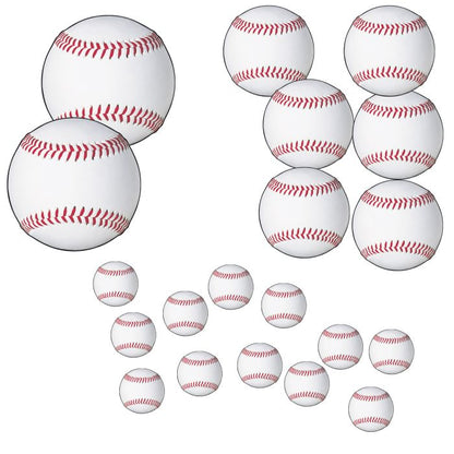BASEBALL CUTOUTS 20CT