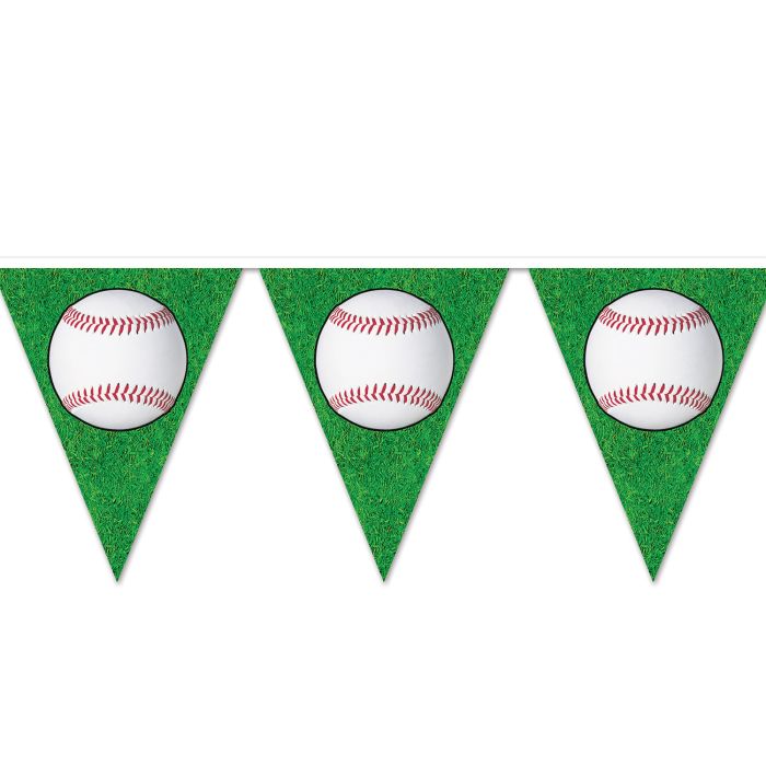 BASEBALL PENNANT BANNER