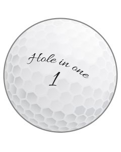 GOLF BALL CUTOUT 1CT